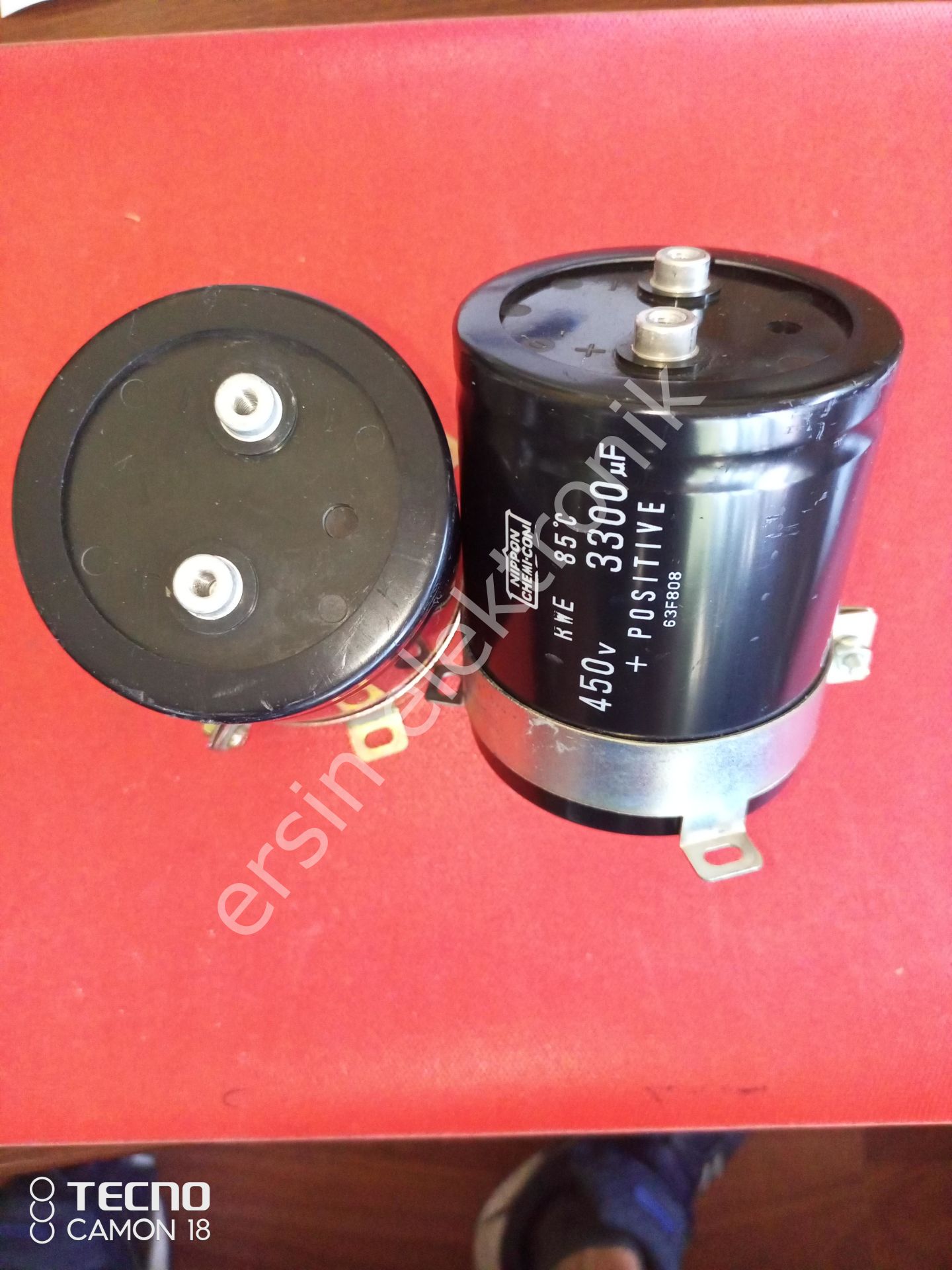 3300uF 450V Elektrolitik Kondansator (76X95mm) (Çikma garantili)