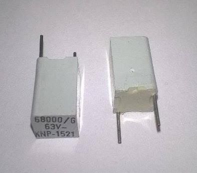 68nF 63V 68000PF) %1 Polyester Kondansatör  ORJİNAL