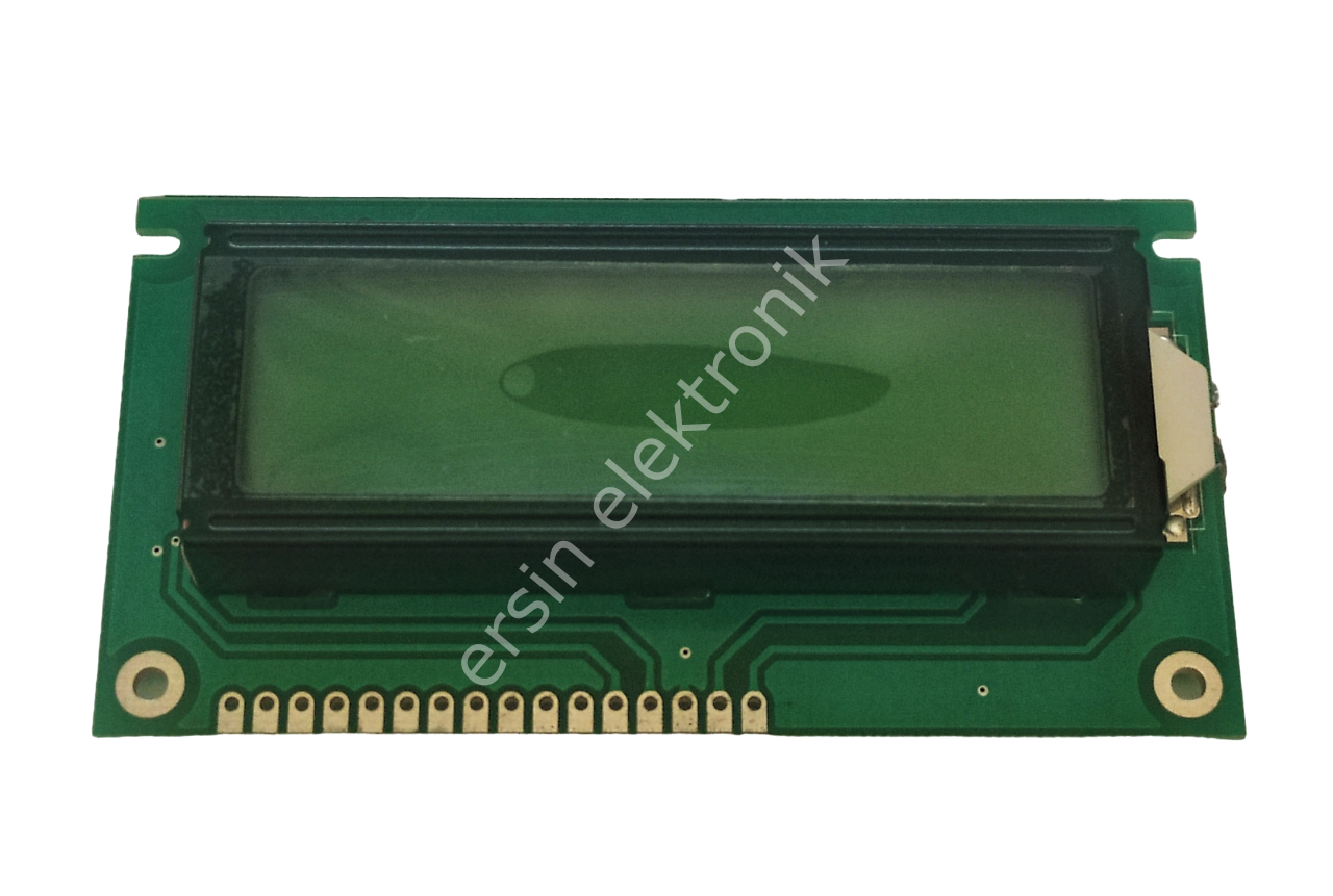 2X16 Yeşil LCD Modül / CA1602D