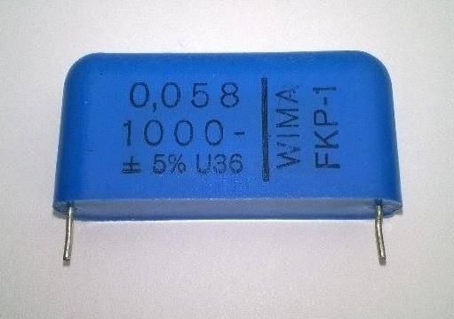 58nF 1000V Polyester Kondansatör