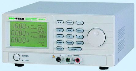 PSP-2010 (Power Supply) (2 'inci el) 200W, 1 Output 0 → 20V 0 → 10A