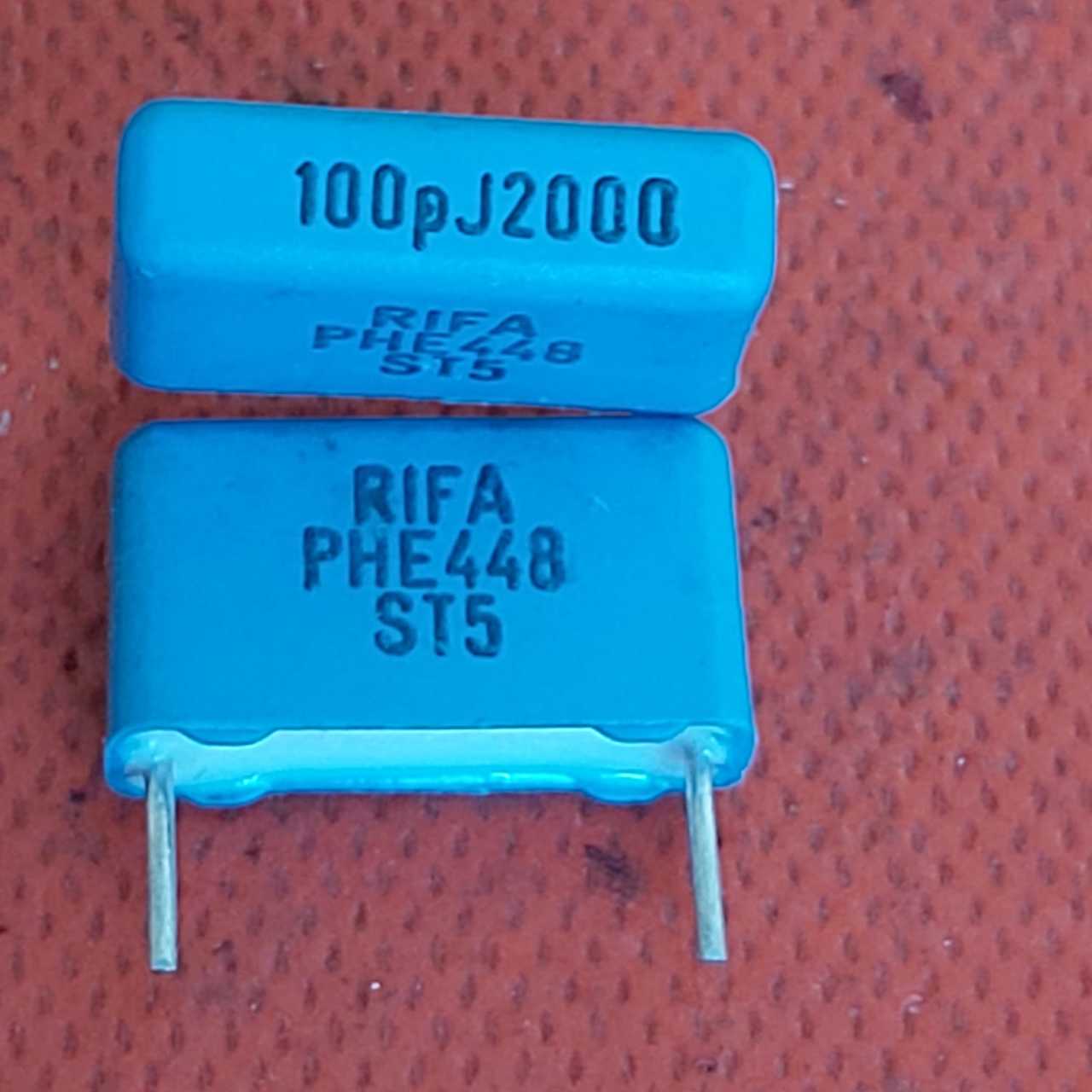 100pF 2000V Polyester Kondansatör (Pin Aralığı :15mm )