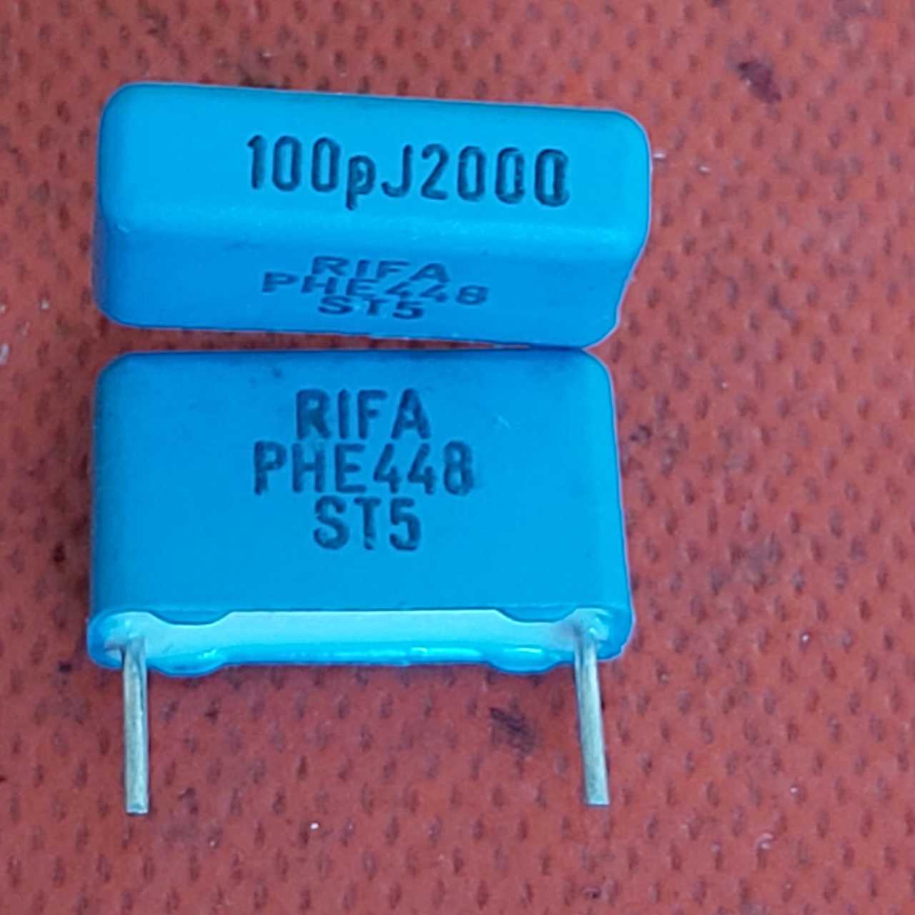 100pF 2000V Polyester Kondansatör (Pin Aralığı :15mm )