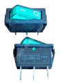 ANAHTAR ON-OFF 15A 250VAC (Yeşil  Işıklı- 3 pinli)
