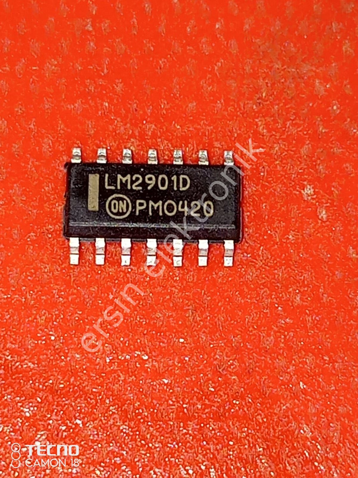LM2901 SMD (LM2901D) Low Power Low Offset Voltage Quad Comparator 14-SOIC -40 to 85