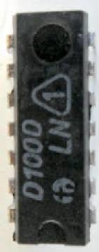 D100D TTL: quadruple 2-input NAND gates (fü)