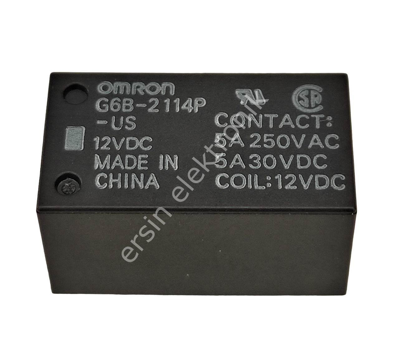 G6B2114P-US-12VDC (12V)  6 PİN/ Omron Röle (HB)