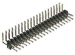 2X40 90° 13mm Pin Header (2.54mm)