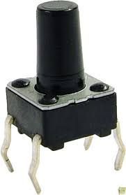 6X6mm Yükseklik=13mm Tact Switch (TSS-TC-A109) (10 Adet Paket)
