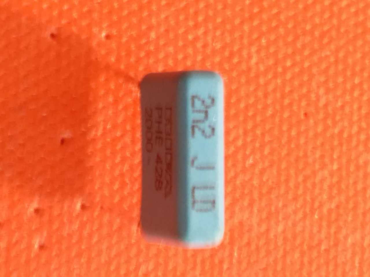 2.2nF 2000V Polyester  Kondansatör (Bacak aralığ:15mm) MKT J (wima)