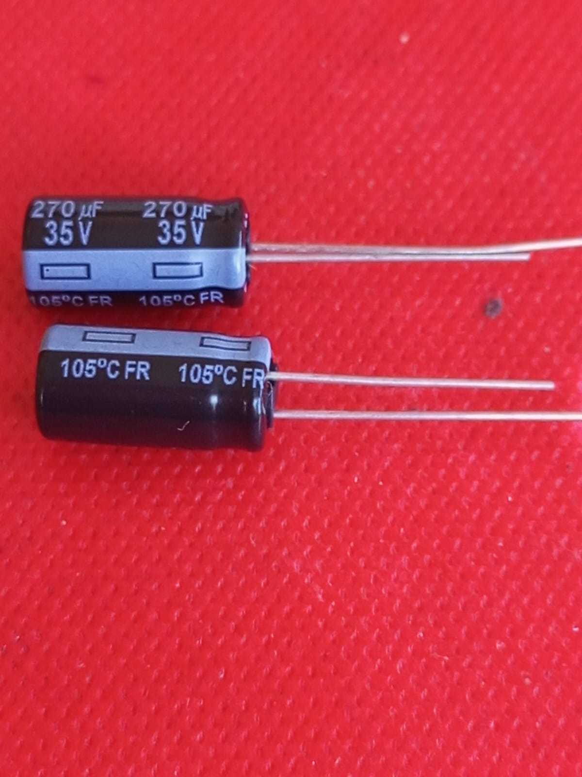 270uF 35V Elektrolitik Kondansatör  (7X13) SECON 105C