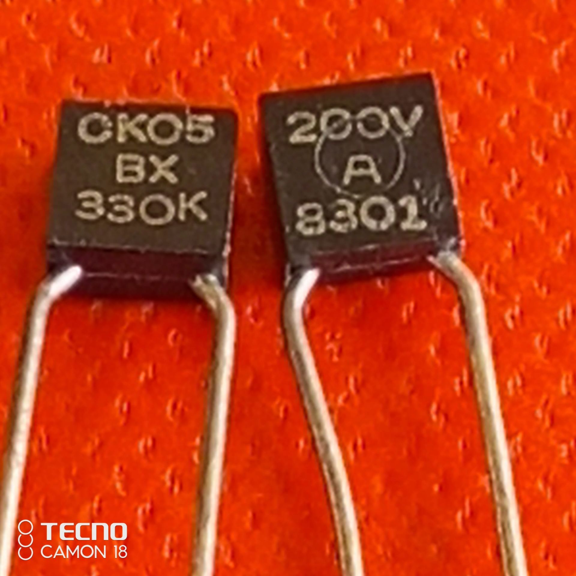 330pF 200V CX05 Seramik Kondansatör