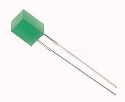 3X3mm Açık Yeşil Kare Led (Light Green)