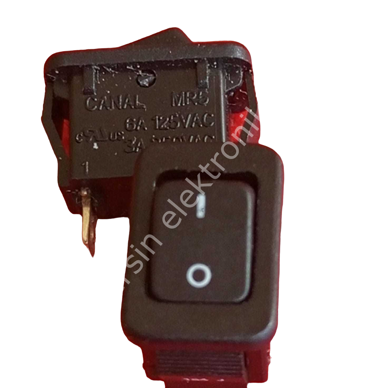 Yaylı Minyatür Anahtar 6A 125V AC 3A 250VAC  (Uzunluk:14mm Kalınlık:8 Yükseklik:10mm) (İki Pinli) (Canal MR-5) (51)