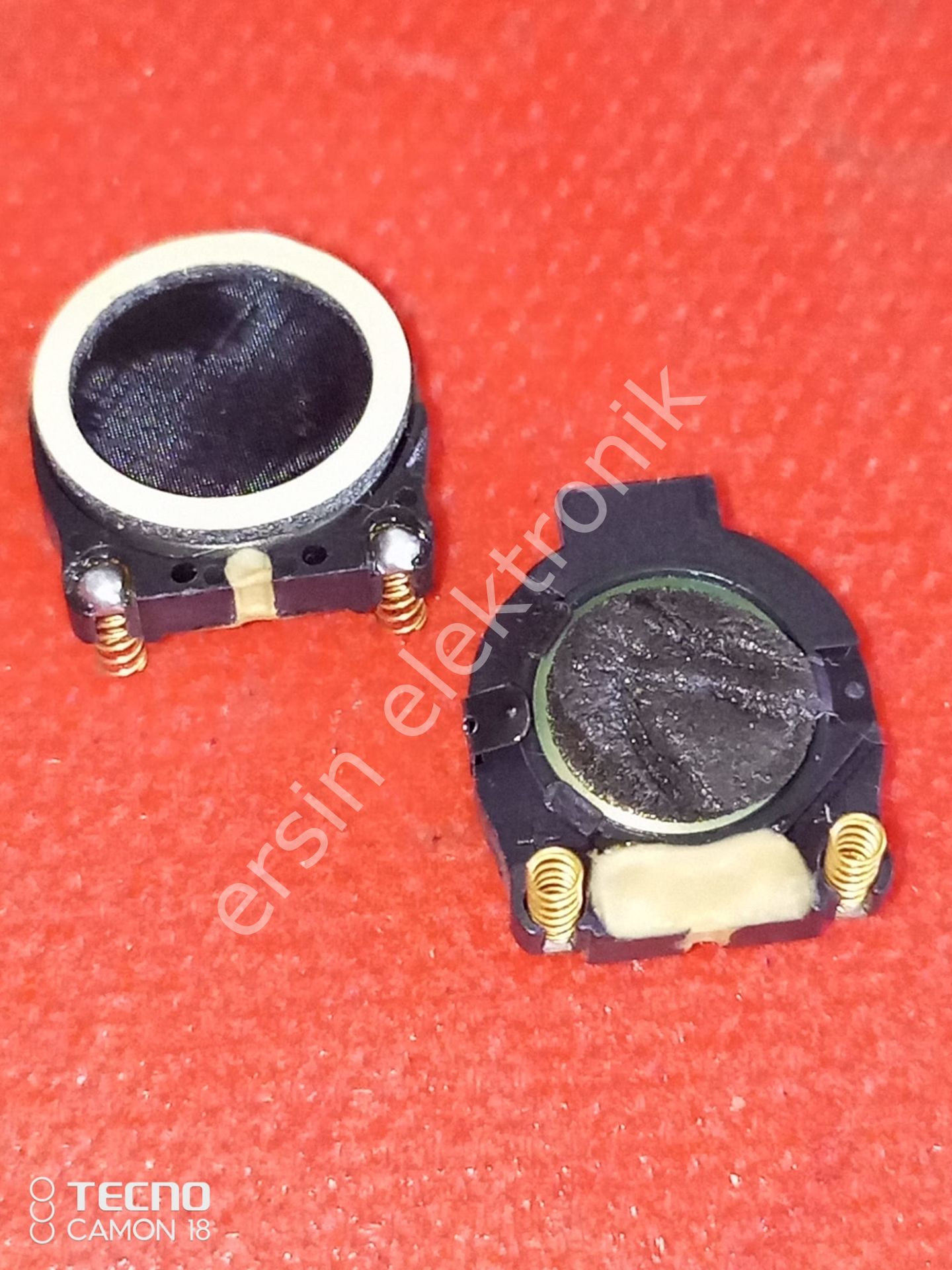 Mini Hoparlör (Çap: 15mm Yükseklik :3mm)
