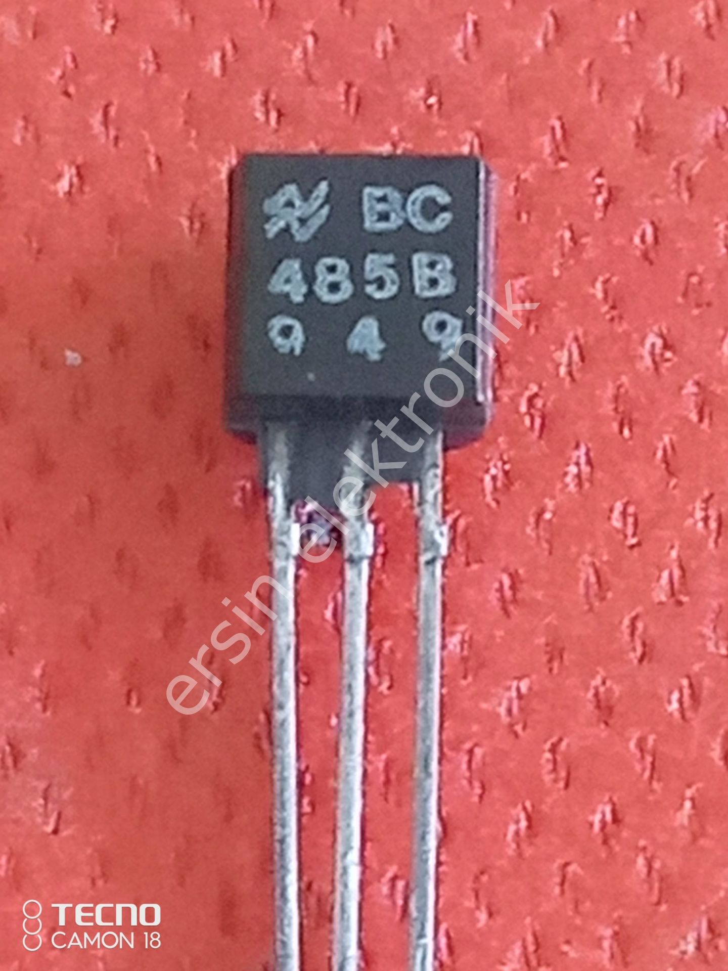 BC485B  NPN SILICON  BİPOLAR PLANAR EPITAXIAL TRANSISTOR (NSC)