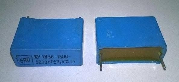 9.2nF 1500V  (9200P-1500v) Polyester Kondansatör