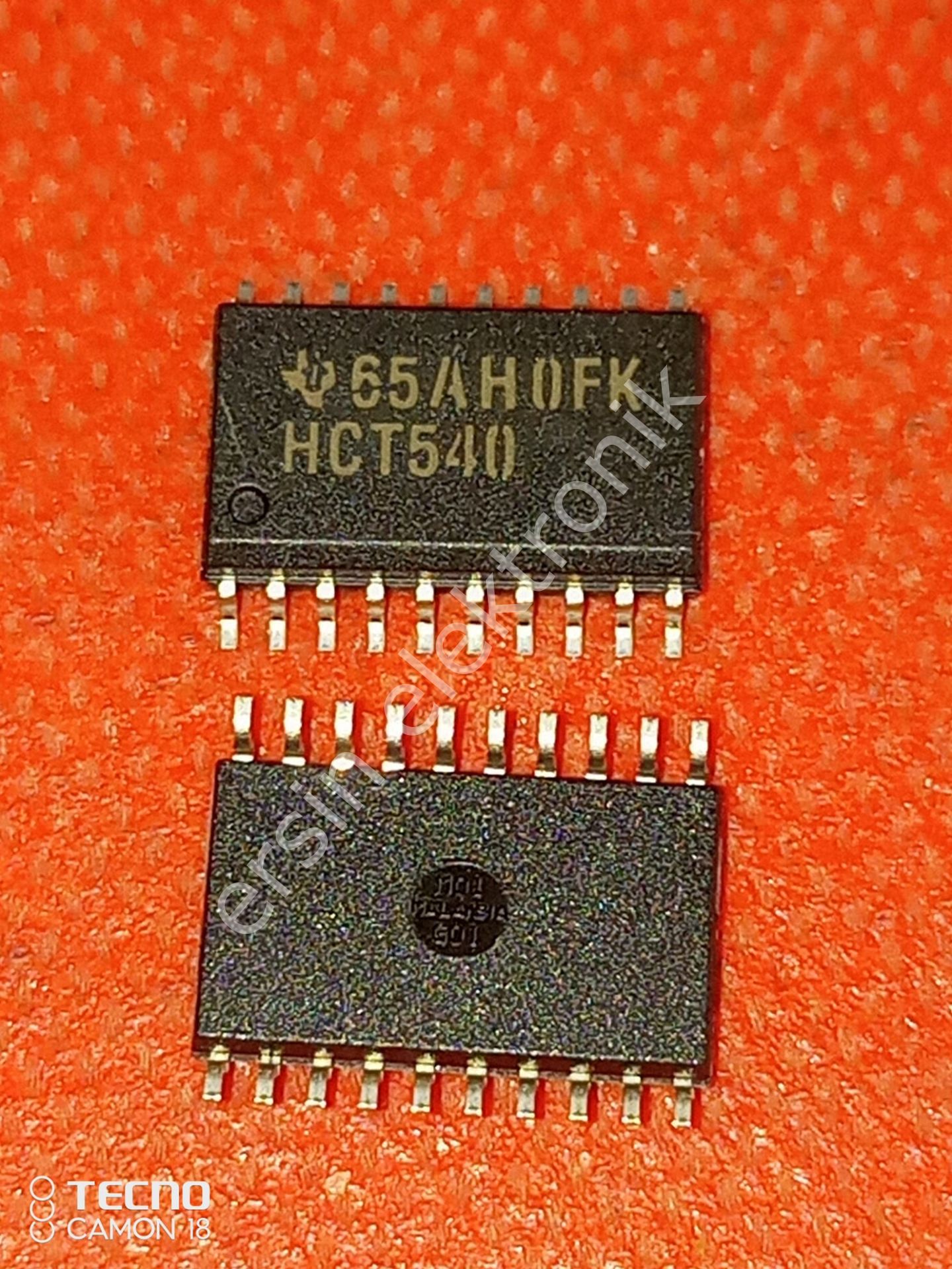 74HCT540 SMD Octal buffer/line driver; 3-state; inverting (Geniş Kasa)