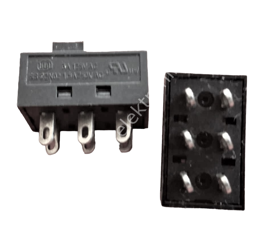 SS22N02 Slide Switch 1.5A 250V AC Lehim Tipi