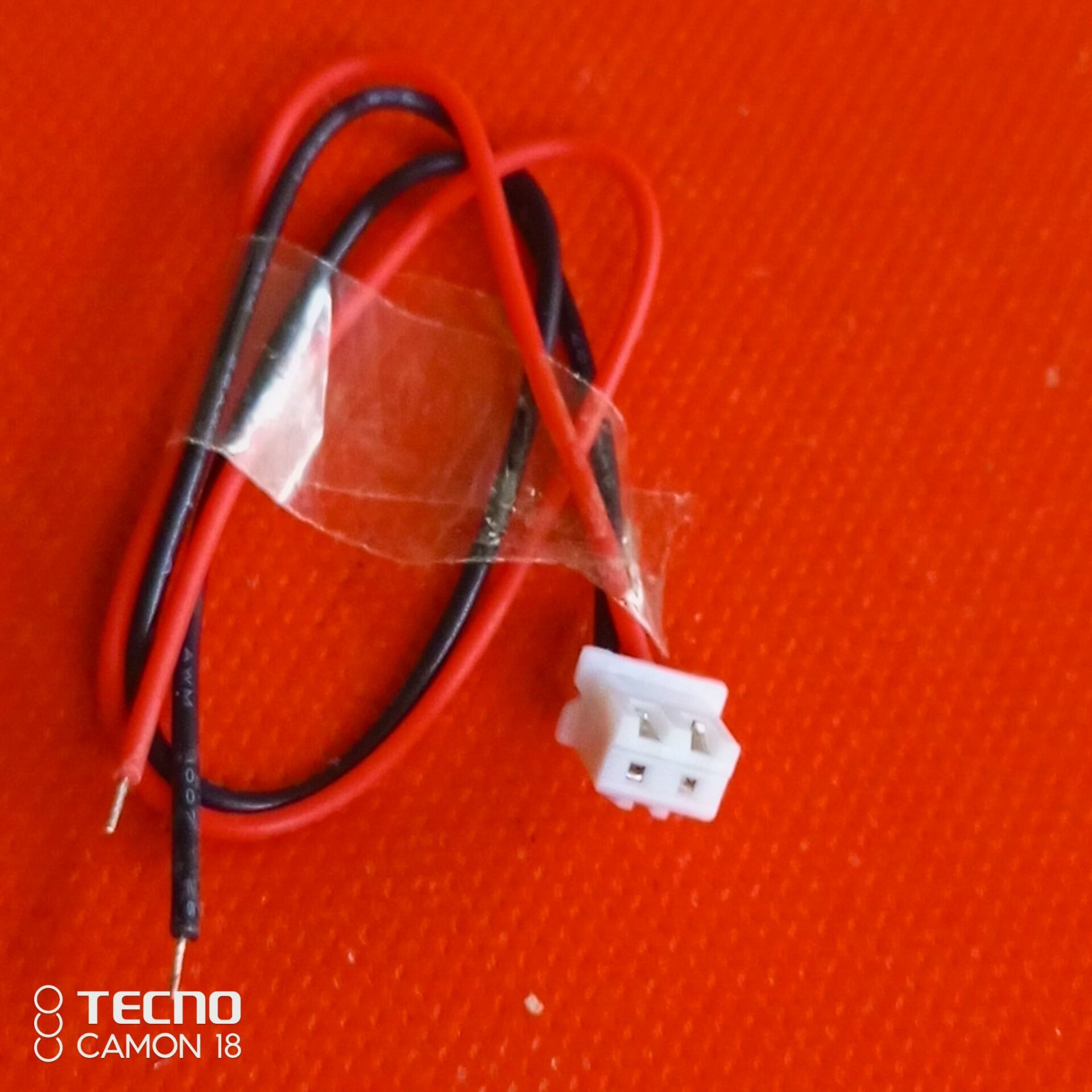 2 Lİ  Dişi  2.50mm Kablolu Konnektör Takım (Kablo 20cm)