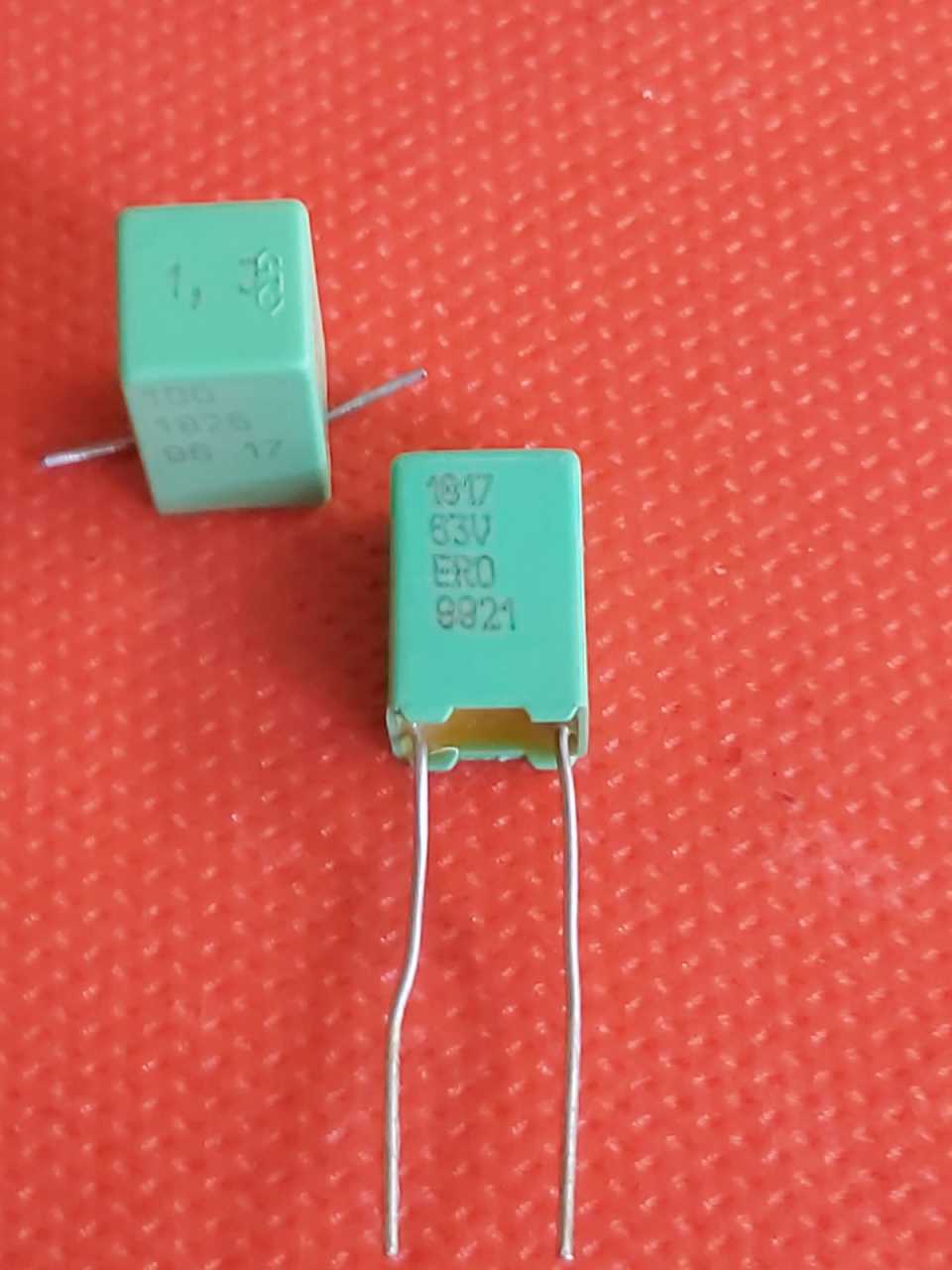 1uF  63V Polyester  Kondansatör (Pin Aralığı:5mm) (ERO) Orjinal