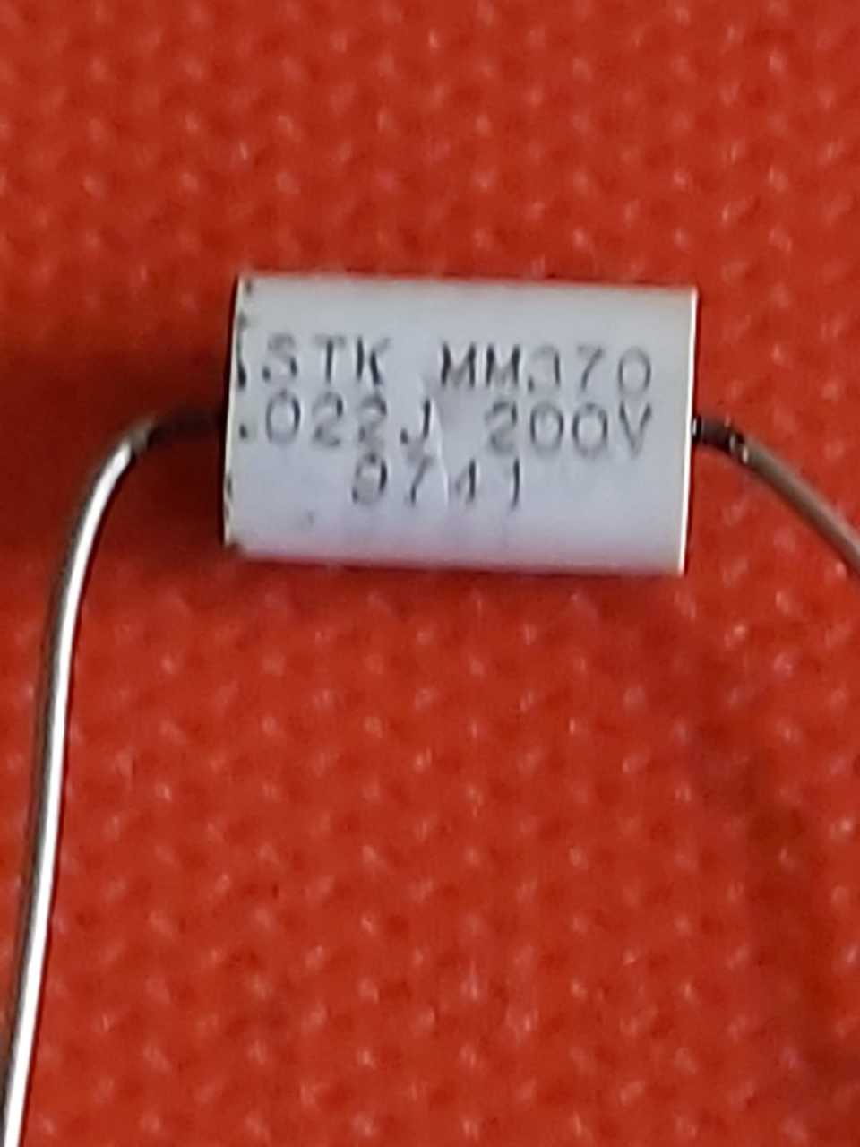 0.022uf (22nF) 200V Aksiyel Kondansatör