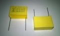 1uF 275Vx2 Polyester Kondansatör 33X12X22mm (pin aralığı 22.5mm)
