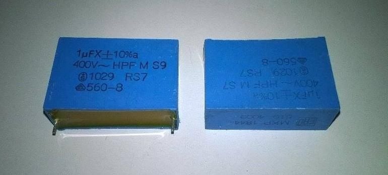 1uF 400V Polyester Kondansatör