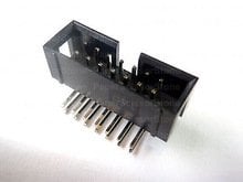 14 Pin 90° IDC Konnektör (2.54mm) Erkek (Connector)