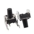 6x6mm Yükseklik=8mm 90C Tact Switch (KLS7-TS6606-8.0-90C ) 2 PİN