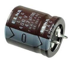 47uF 400V Snap Elektrolitik Kondansatör ( 22x25mm)