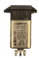 (4A) EMI FILTER FN379B-4/  4A 100V/ 120V/ 220V/ 240V AC Power Line Filter (Sigortalı) (ayarlı) (SCHAFFNER)