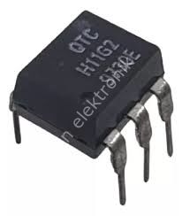 H11G2 6-Pin  DIP  Optoisolator Darlington  Output  (On-Chip  Resistor)