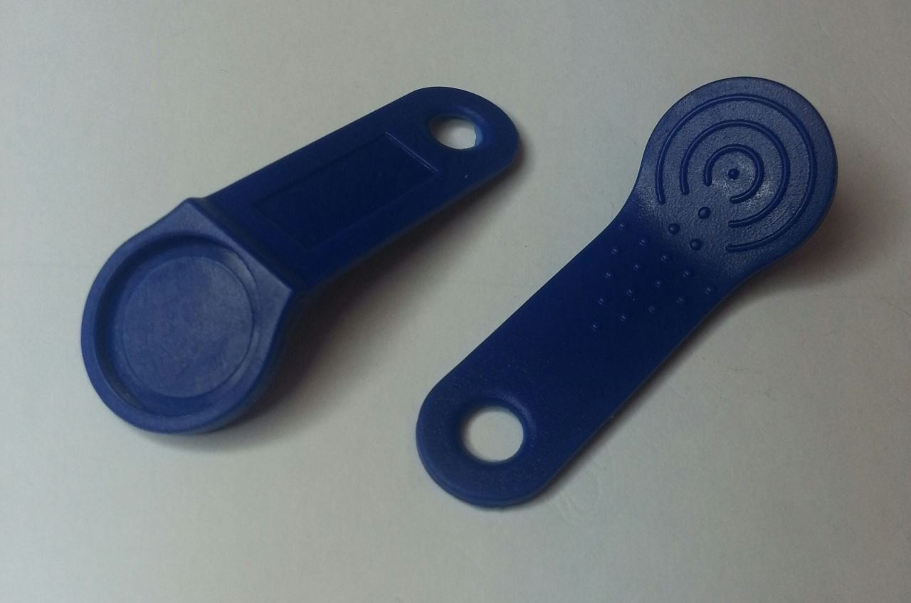DS1990 (TMH-01) (Akbil Plastik Tutucu MAVİ) Plastic Touch Memory Holder