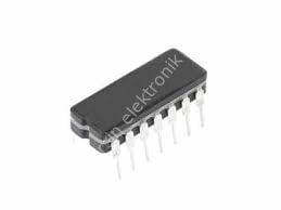 MM74C89J (74C89) Random Access Read / Write Memory Wide supply voltage range 3.0V ro 15V (Seramik)