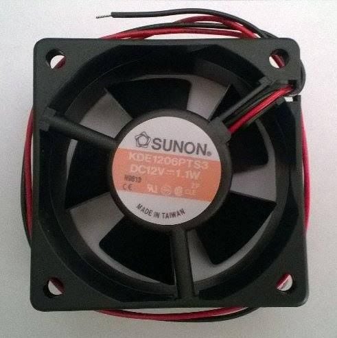 12V  DC FAN (KDE1206PTS3 DC12V 1.1W (60x60 25mm 12V Fan) Taiwan Malı Orijinal