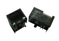 RJ45 Ledli Ethernet Jack Konnektör Trafolu ( RJF-001-101 ) Orjinal (Eni=15mm Boy:24mm,Yükseklik:12mm)