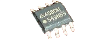 AZ4580M DUAL LOW NOISE OPERATIONAL AMPLIFIER (sem)