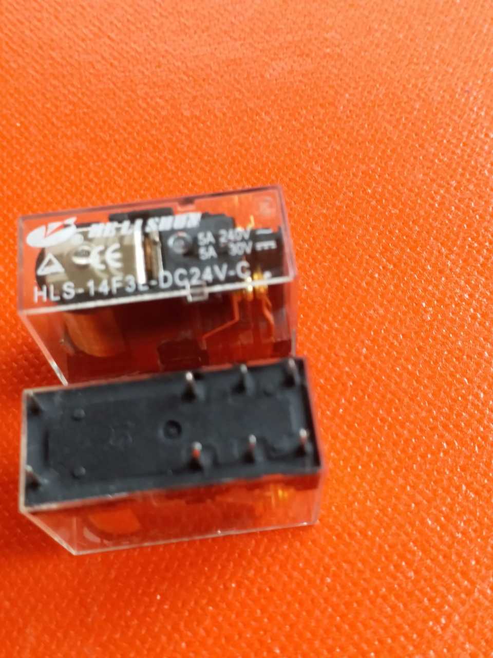 HLS-14F3L-DC24V-C (24V) / çift kontak Helishun Röle(FINDER 4052)
