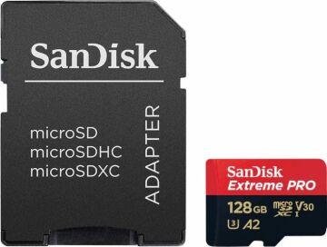 SANDISK 128GB MICRO SDXC 200/90 KART