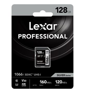 LEXAR 128GB SDXC UHS I 1066X/160MB  HAFIZA KARTI