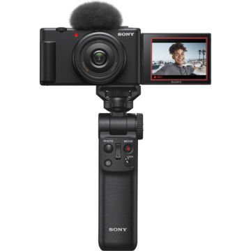 SONY ZV-1F DIGITAL VLOG CAMERA  + SONY GP-VPT2BT ÇEKİM KOLU