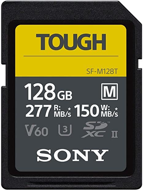 SONY 128GB SF-M TOUGH SERI UHS-II SDXC MEMORY CARD