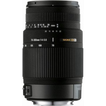 SIGMA 70-300MM F:4-5.6 DG OS LENS FOR CANON
