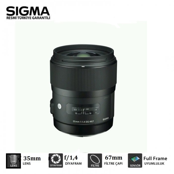 SIGMA 35MM F:1.4 DG HSM ART SERİ L MOUNT LENS