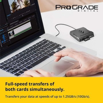 PROGRADE CFEXPRESS TYPE A & SDXC UHS II CARD READER