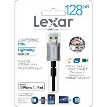 LEXAR JUMPDRIVE 128GB  APPLE İÇİN HAFIZA LJDC20i-