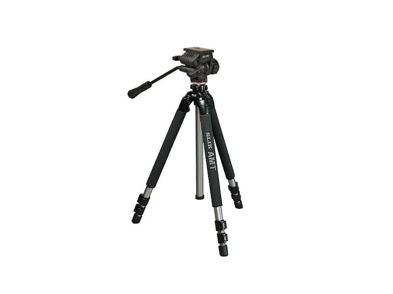 SLIK 700 DX LEG + 504 QFII Hidrolik Video Başlığı ile Profesyonel Video Tripod(çantalı