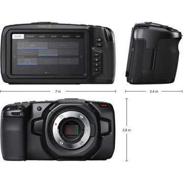 BLACKMAGIC POCKET 4K CAMERA