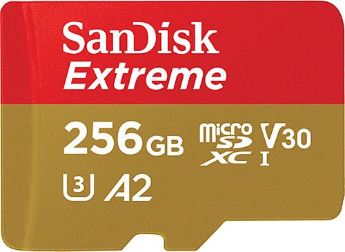 SANDISK 256GB 160MB EXTREME MICROSDXC UHS-I HAFIZA KARTI+ADAPTER  C10, U3, V30, 4K, A2